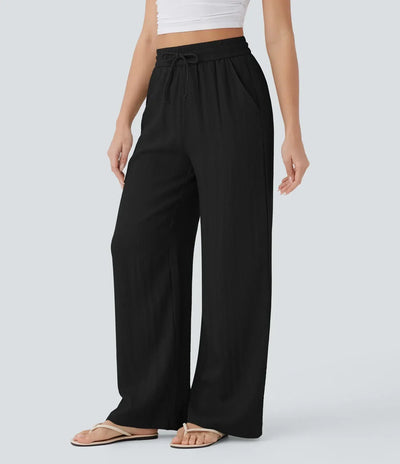 Leontine | Luftige Legere Leinenhose