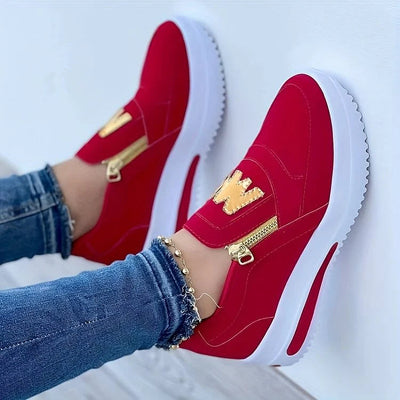 Irmelin | Orthopädische Slip-On Plattform-Sneaker