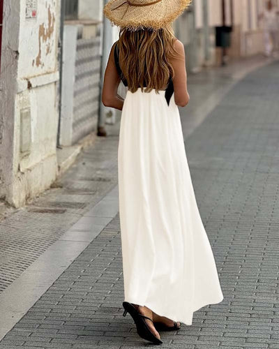 Dalina | Kleid mit Überkreuztem Ausschnitt