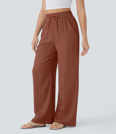 Leontine | Luftige Legere Leinenhose