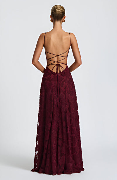Amirelle | Spitzenkorsett-Maxikleid