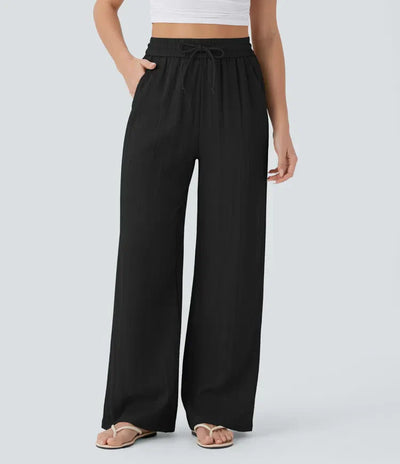 Leontine | Luftige Legere Leinenhose