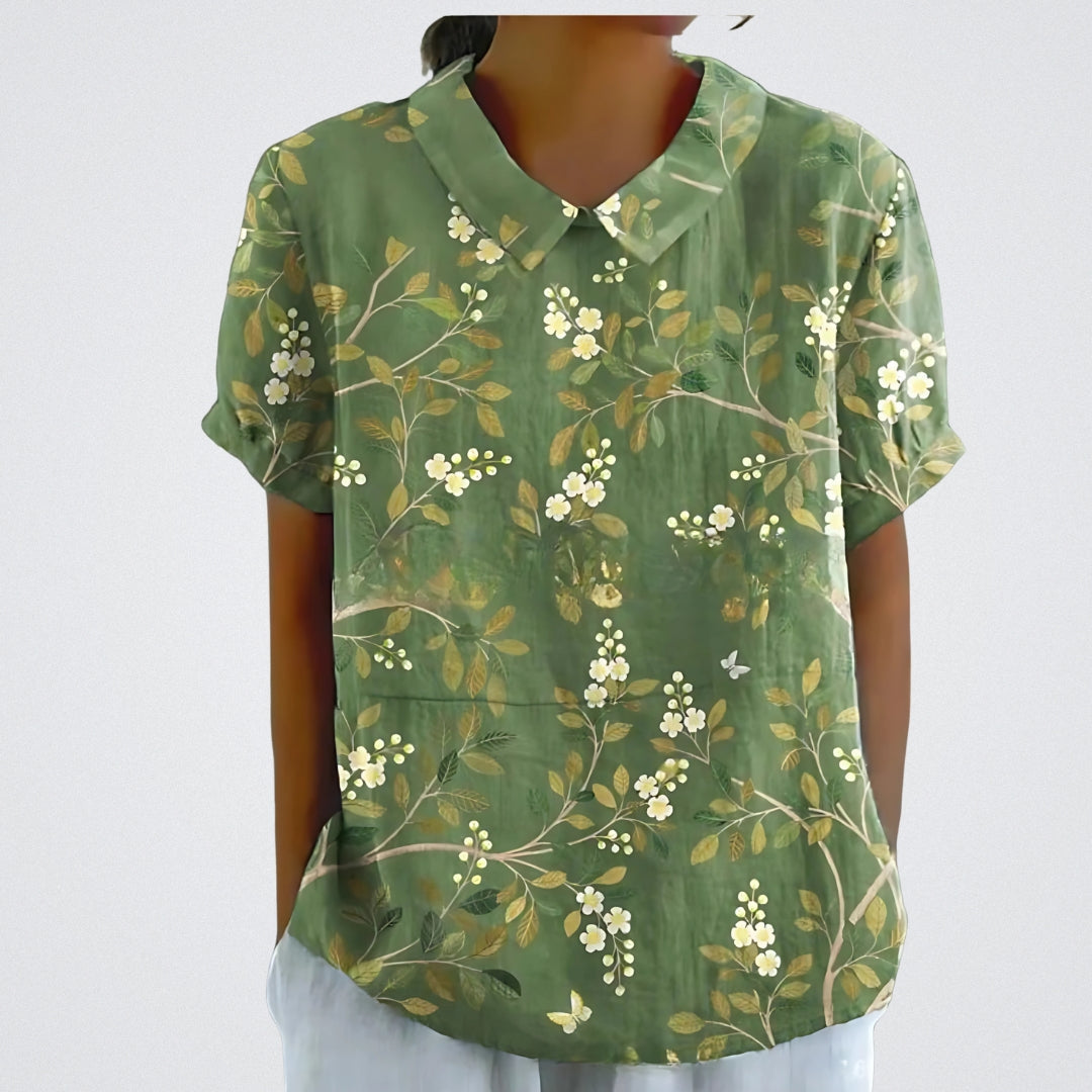 Anneliese | Blumenmuster Bluse