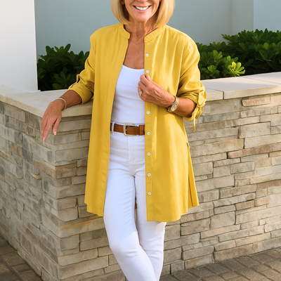 Burgunda | Bluse mit Schleifenärmeln