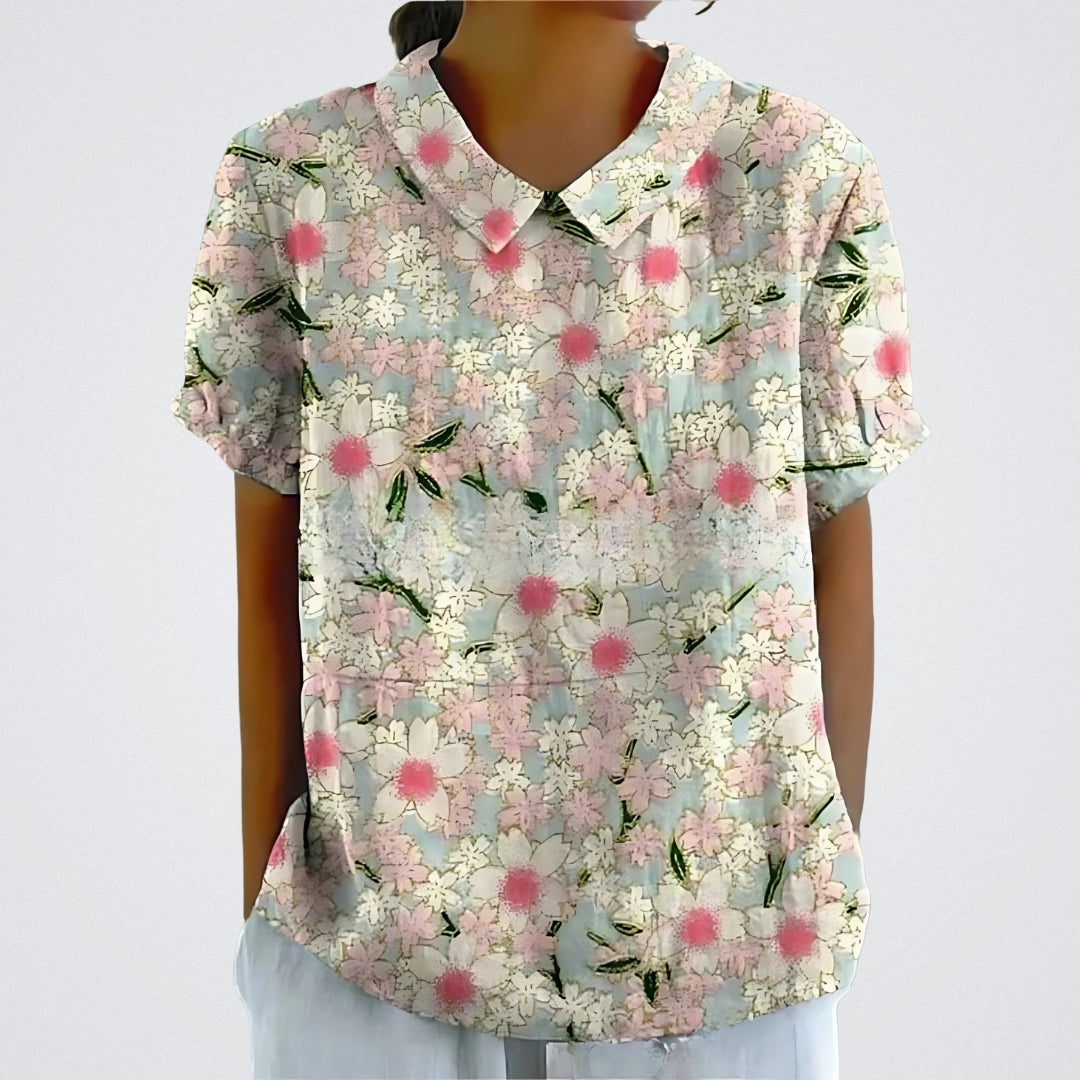 Anneliese | Blumenmuster Bluse