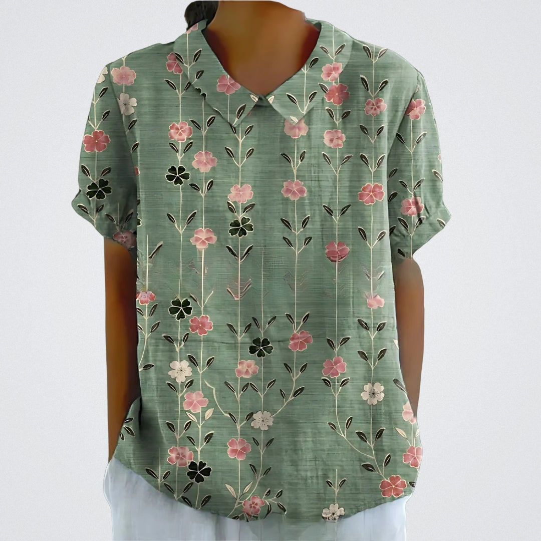 Anneliese | Blumenmuster Bluse