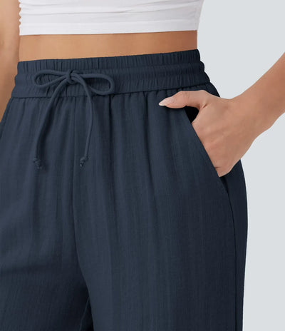 Leontine | Luftige Legere Leinenhose