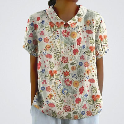 Anneliese | Blumenmuster Bluse