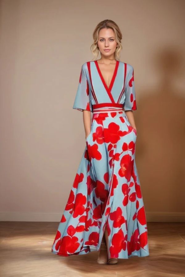Ottilie | Zeitloses Blumen-Kleid