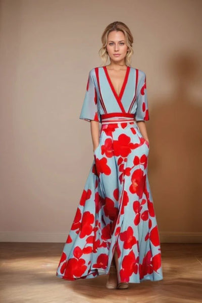 Ottilie | Zeitloses Blumen-Kleid