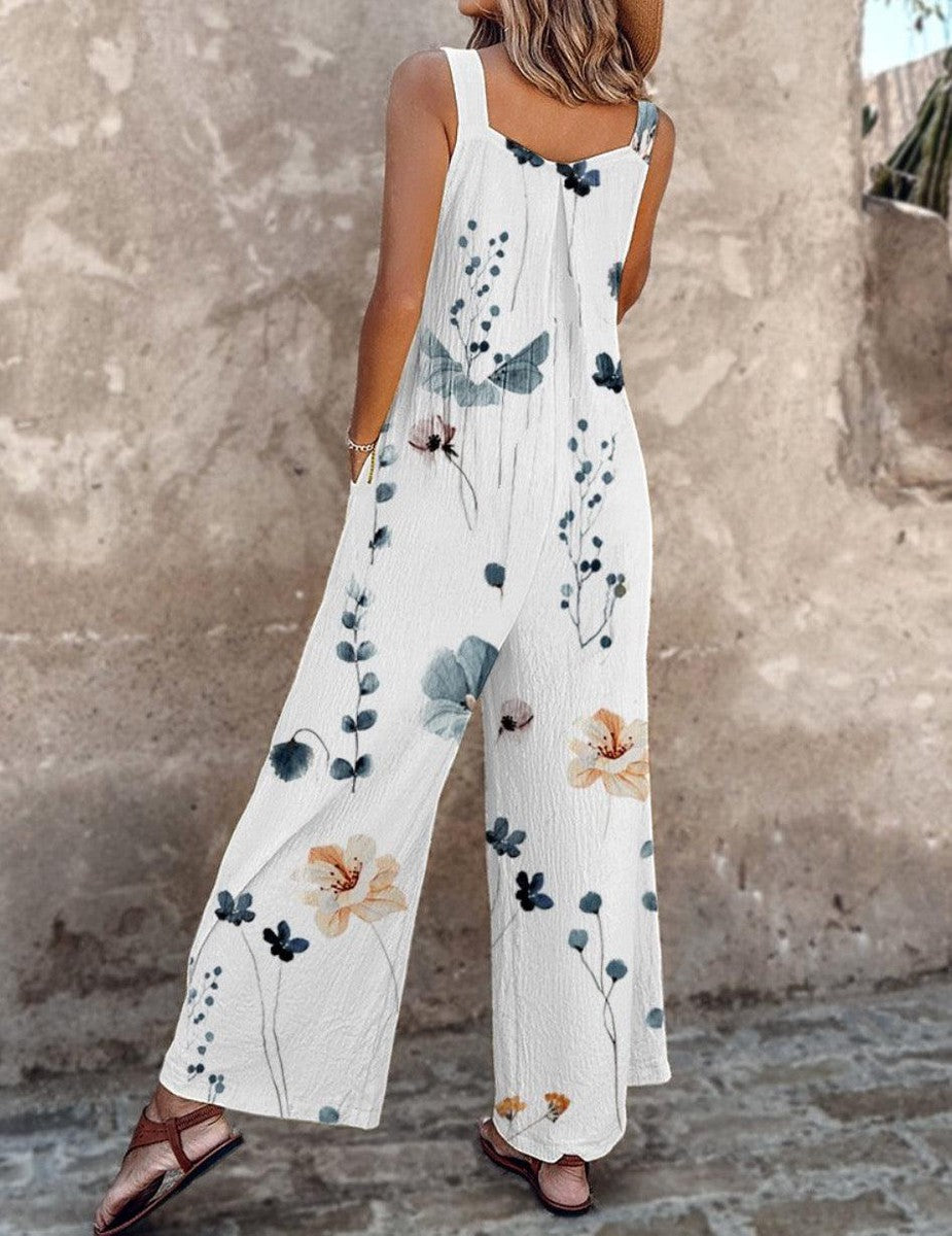 Elira | Geblümter Jumpsuit mit Charme