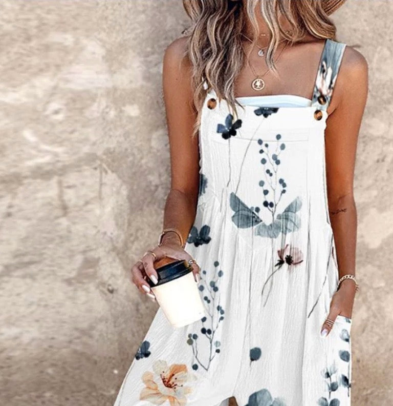 Elira | Geblümter Jumpsuit mit Charme
