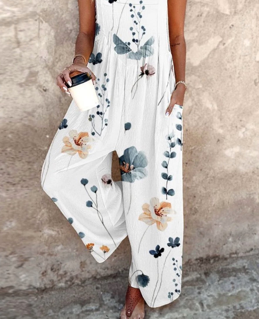 Elira | Geblümter Jumpsuit mit Charme