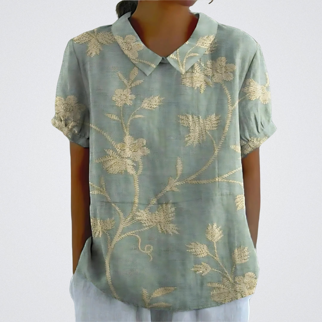 Anneliese | Blumenmuster Bluse