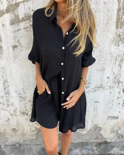 Brunhildis | Freizeit Set aus Shirt & Shorts