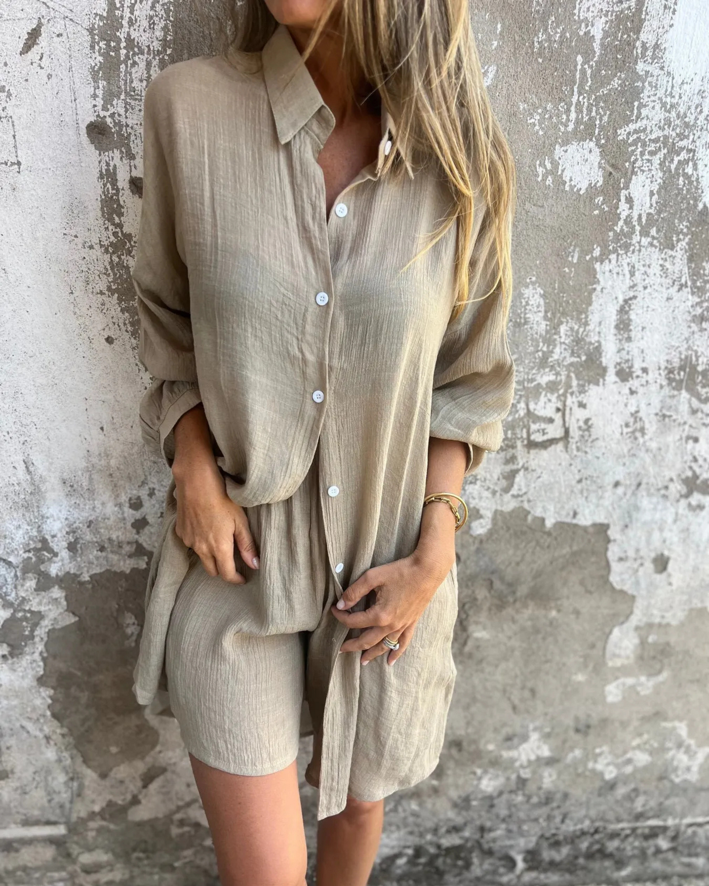 Brunhildis | Freizeit Set aus Shirt & Shorts
