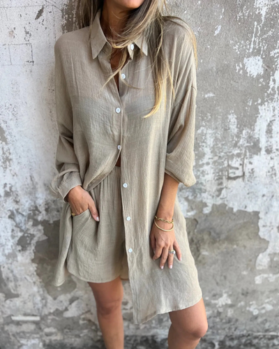 Brunhildis | Freizeit Set aus Shirt & Shorts