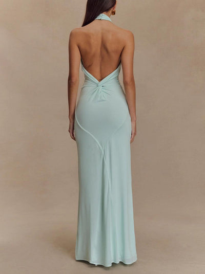Lunaria | Maxi-Kleid mit Neckholder für Besondere Anlässe