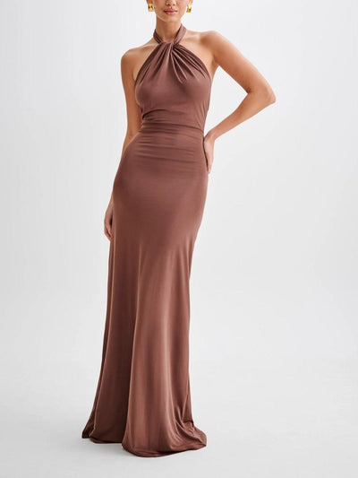Lunaria | Maxi-Kleid mit Neckholder für Besondere Anlässe