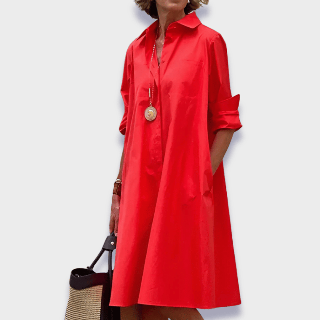 Sybille | Elegantes Polokleid aus Premiumstoff