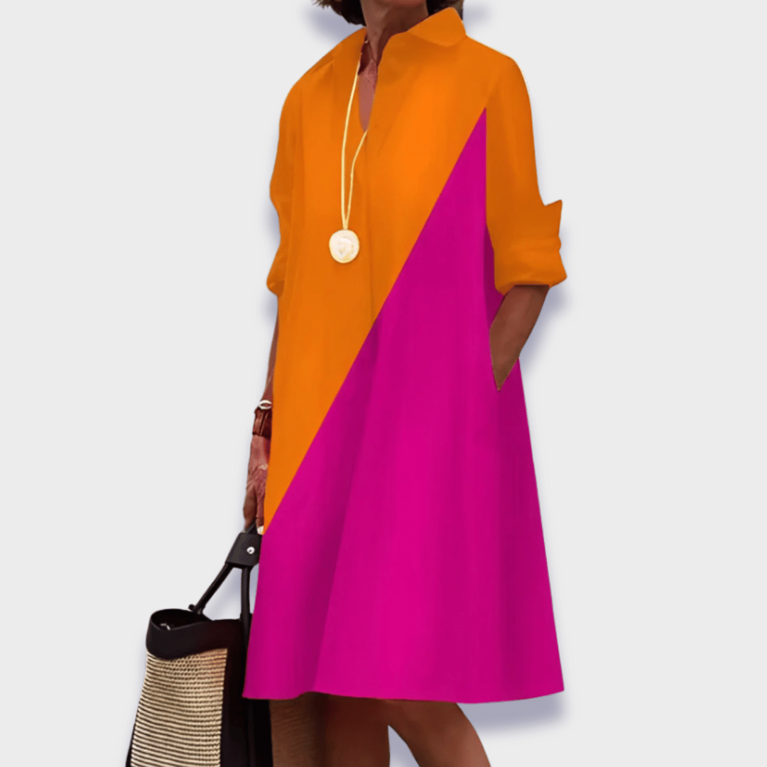 Sybille | Elegantes Polokleid aus Premiumstoff