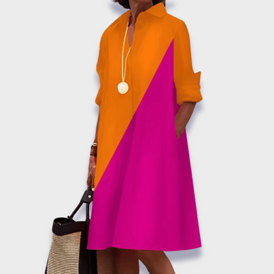 Sybille | Elegantes Polokleid aus Premiumstoff