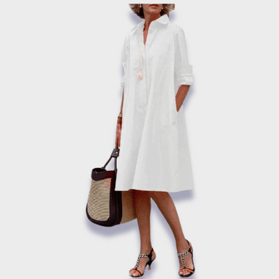 Sybille | Elegantes Polokleid aus Premiumstoff