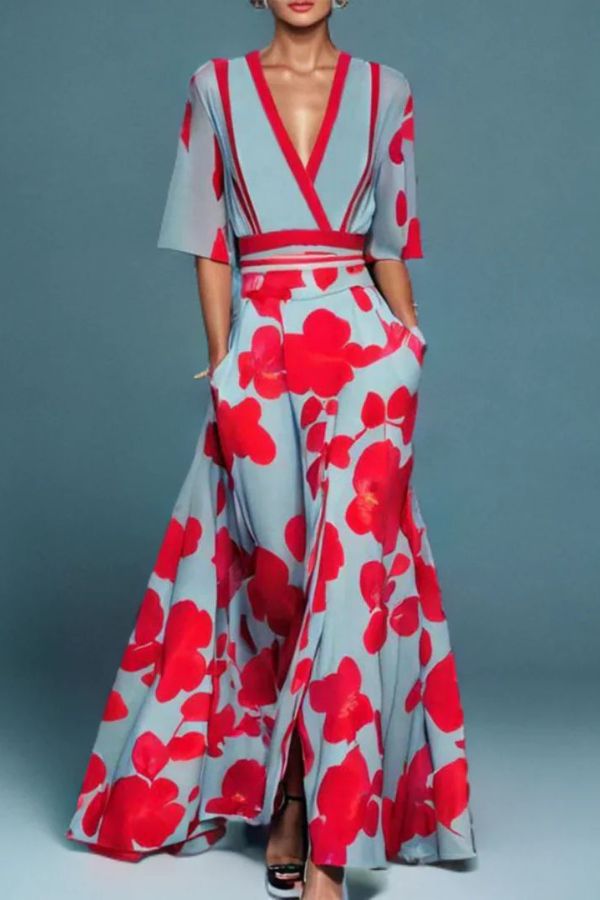 Ottilie | Zeitloses Blumen-Kleid