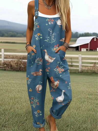 Ivalina | Künstlerischer Stil-Jumpsuit
