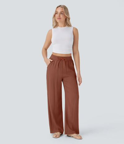 Leontine | Luftige Legere Leinenhose