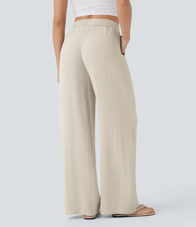 Leontine | Luftige Legere Leinenhose
