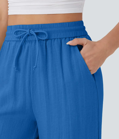 Leontine | Luftige Legere Leinenhose