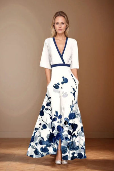 Ottilie | Zeitloses Blumen-Kleid
