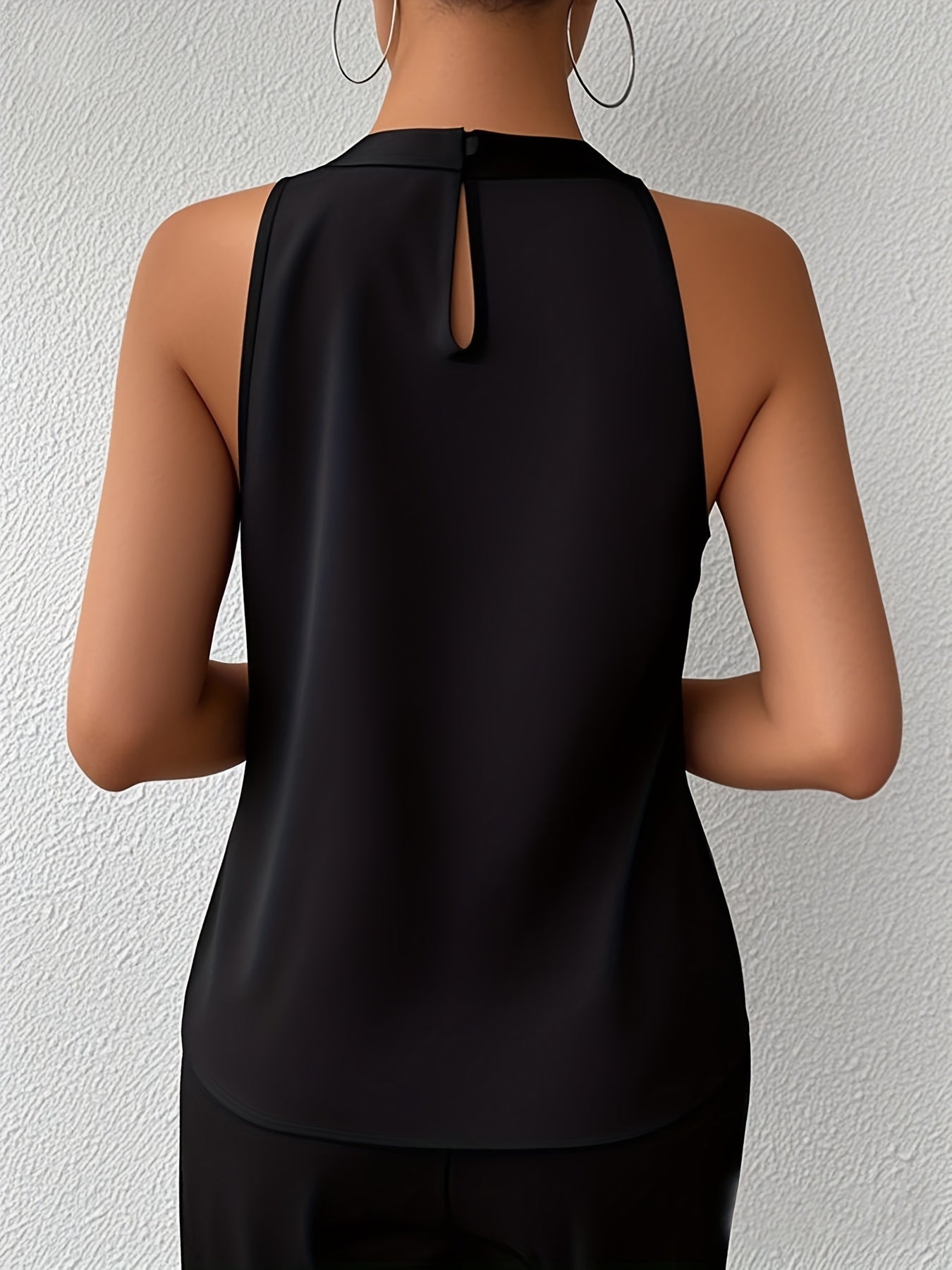 Solene | Satinbluse mit Schulterfreiem Schnitt