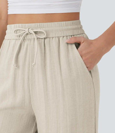 Leontine | Luftige Legere Leinenhose