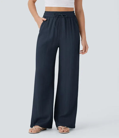 Leontine | Luftige Legere Leinenhose