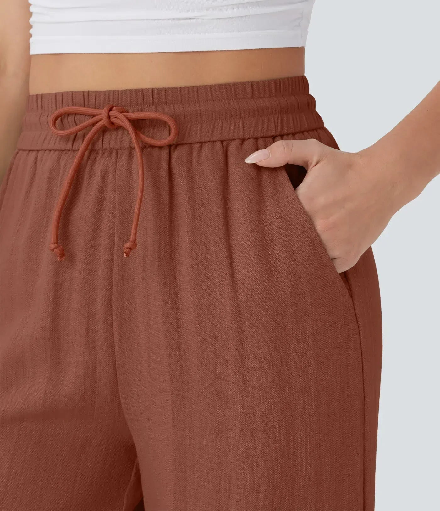 Leontine | Luftige Legere Leinenhose