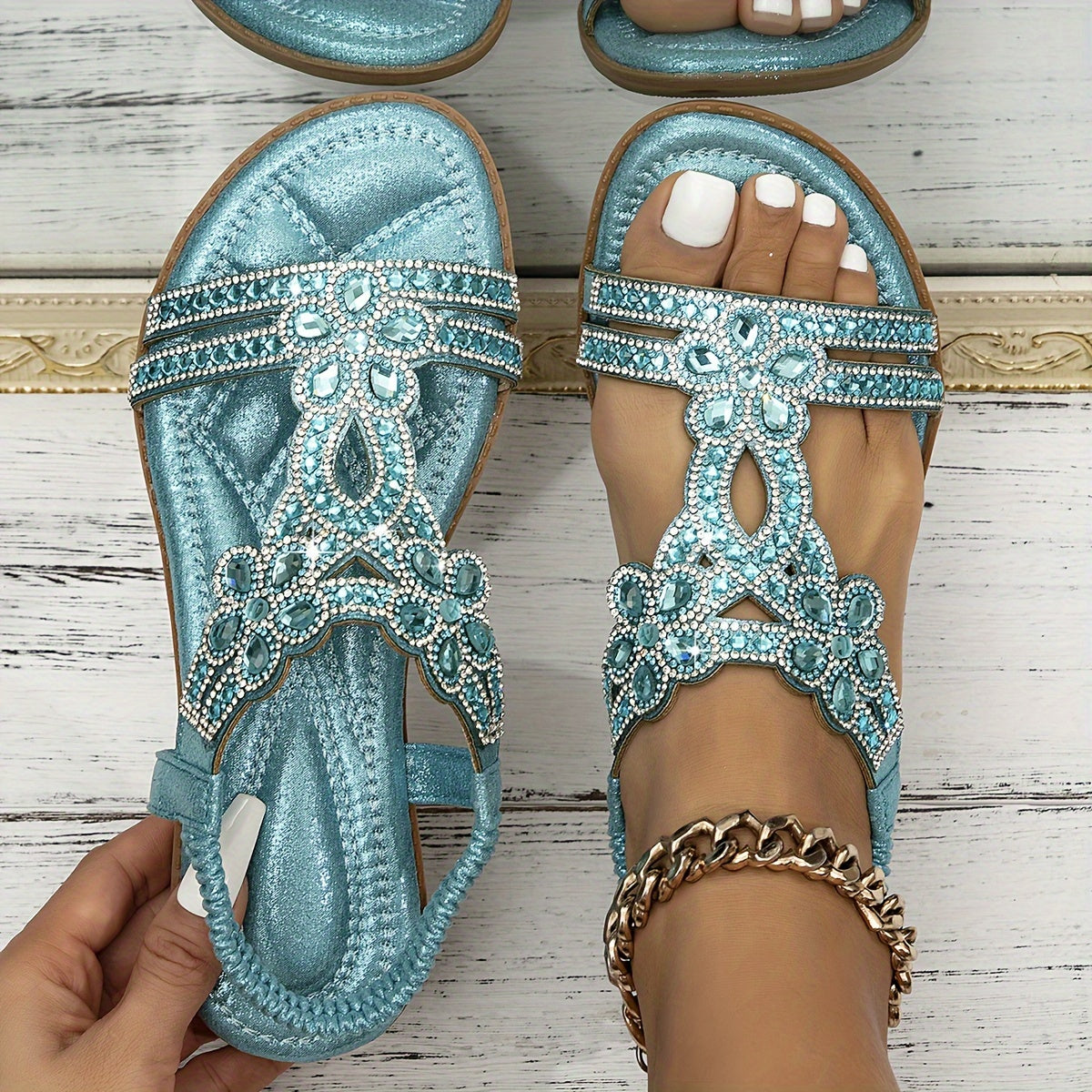 Walburga | Boho Elegante Komfortsandalen