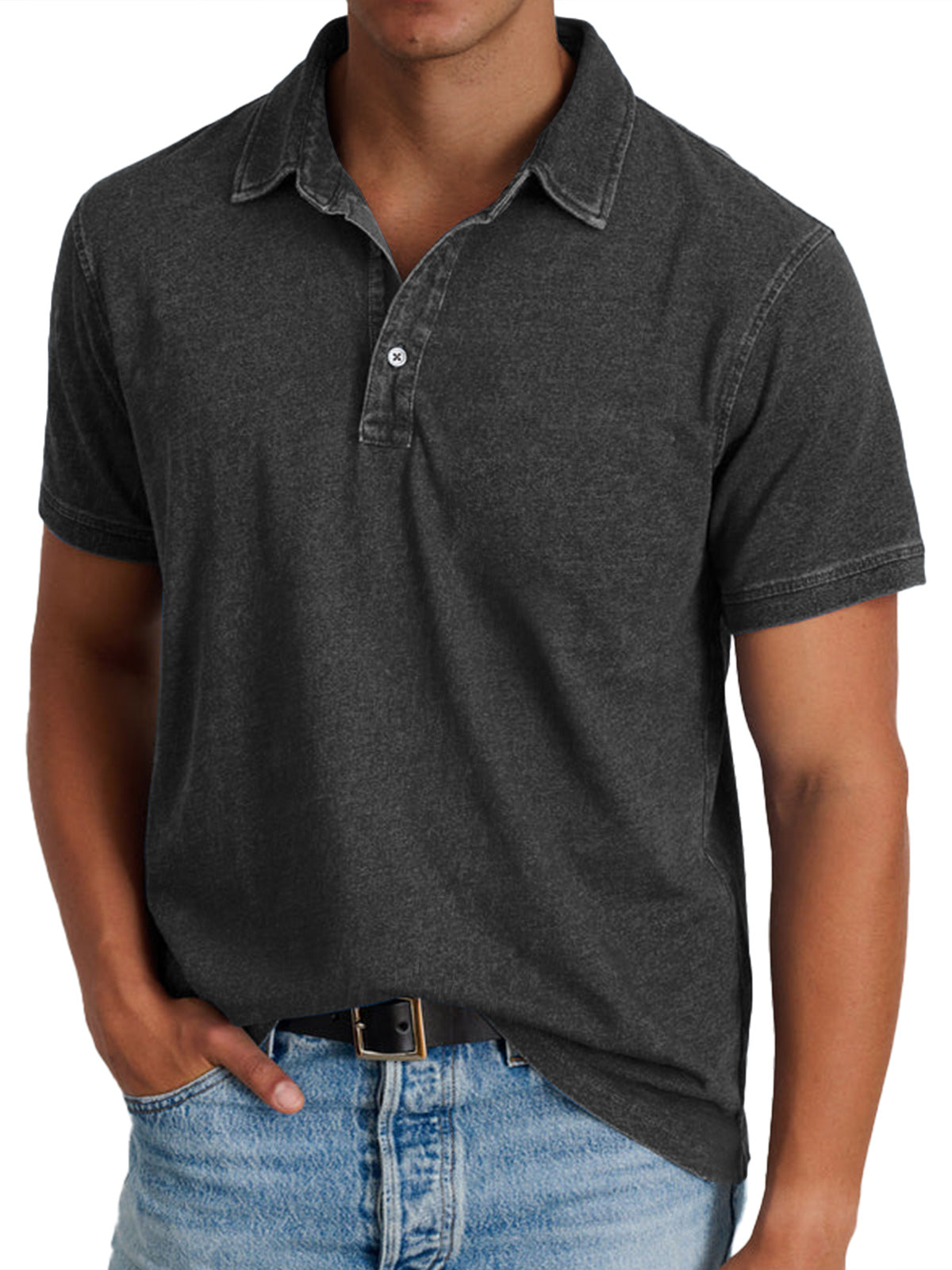 Aurelian | Polo mit Kragen