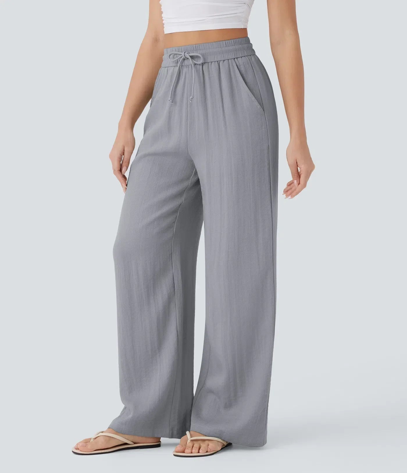 Leontine | Luftige Legere Leinenhose
