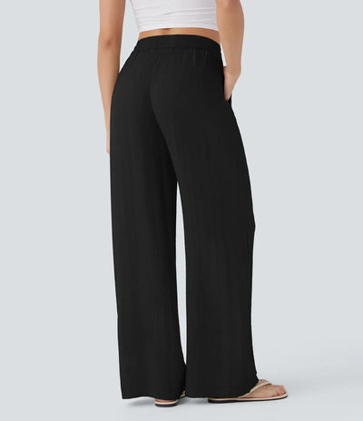 Leontine | Luftige Legere Leinenhose
