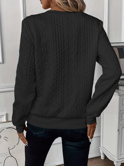 Renhild | Eleganter Pullover mit Reißverschluss