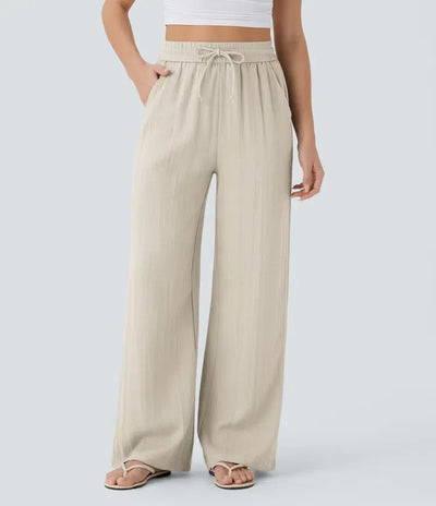 Leontine | Luftige Legere Leinenhose