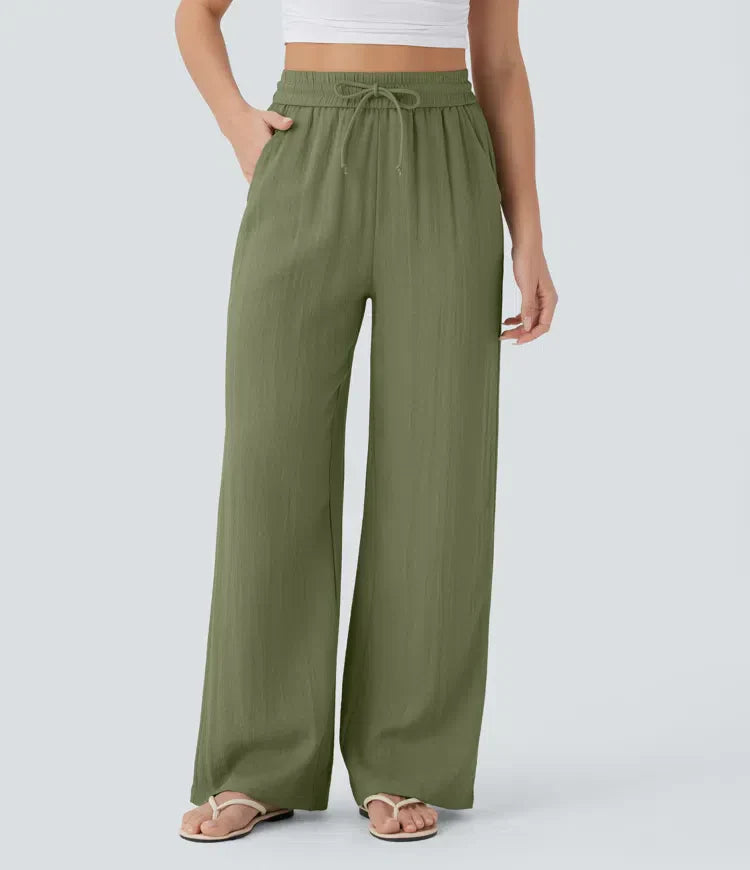 Leontine | Luftige Legere Leinenhose