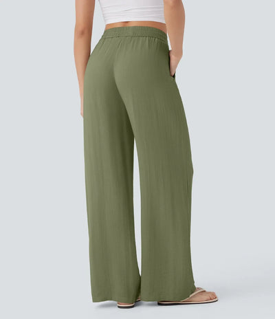 Leontine | Luftige Legere Leinenhose