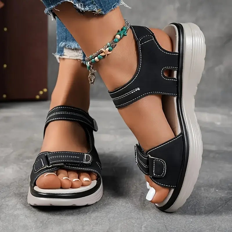 Cassindra | Bequeme Keilsandalen Damen