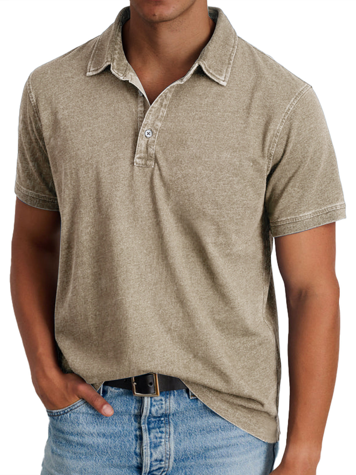 Aurelian | Polo mit Kragen
