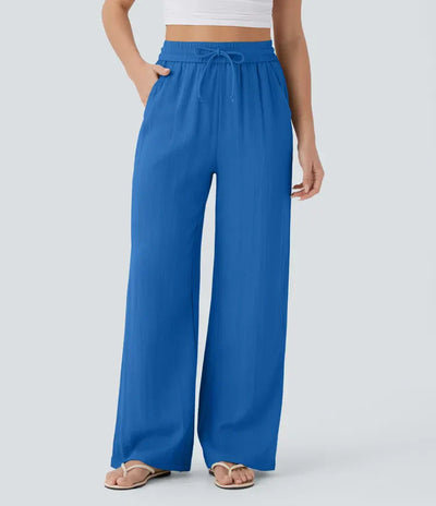 Leontine | Luftige Legere Leinenhose