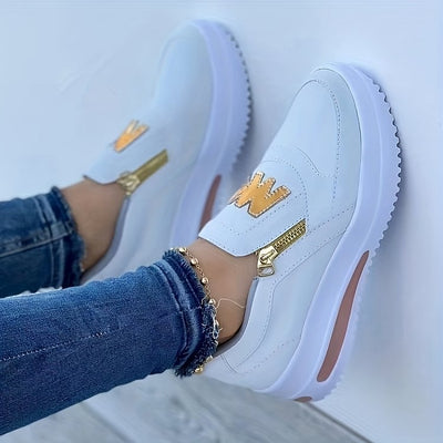 Irmelin | Orthopädische Slip-On Plattform-Sneaker
