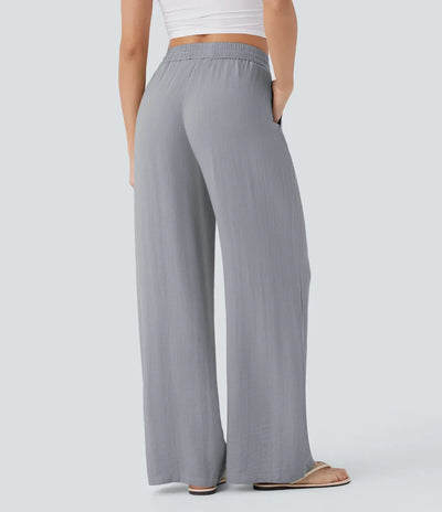 Leontine | Luftige Legere Leinenhose